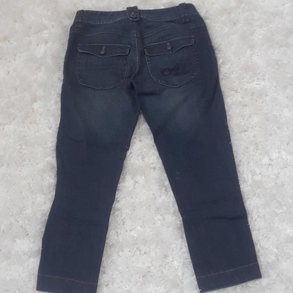 Armani Exchange cropped denim jean size 2 - Picture 2 of 5